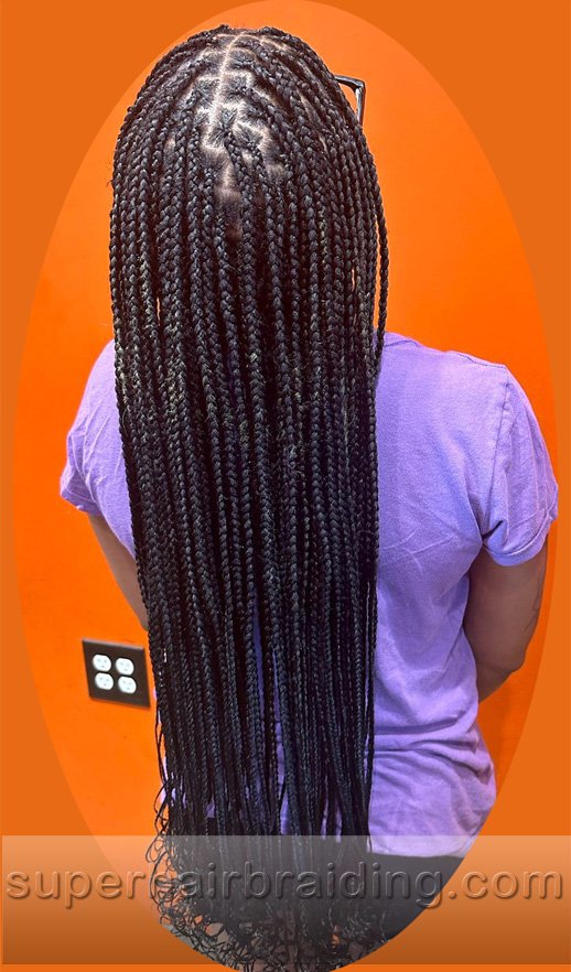 knotless braids